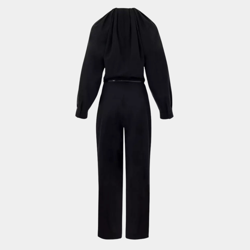 Gucci Black Tracksuit Dress with Gucci Belt-M Size