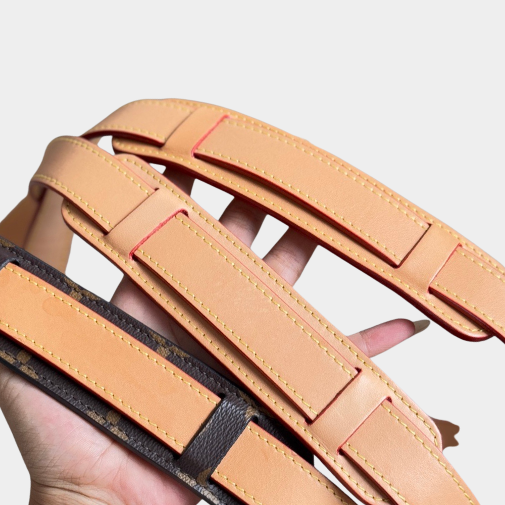 Louis Vuitton Monogram Leather Jacket with Utility Pockets