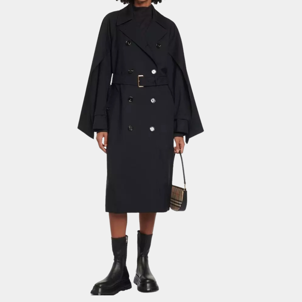 Burberry Blend Wool Trench Coat