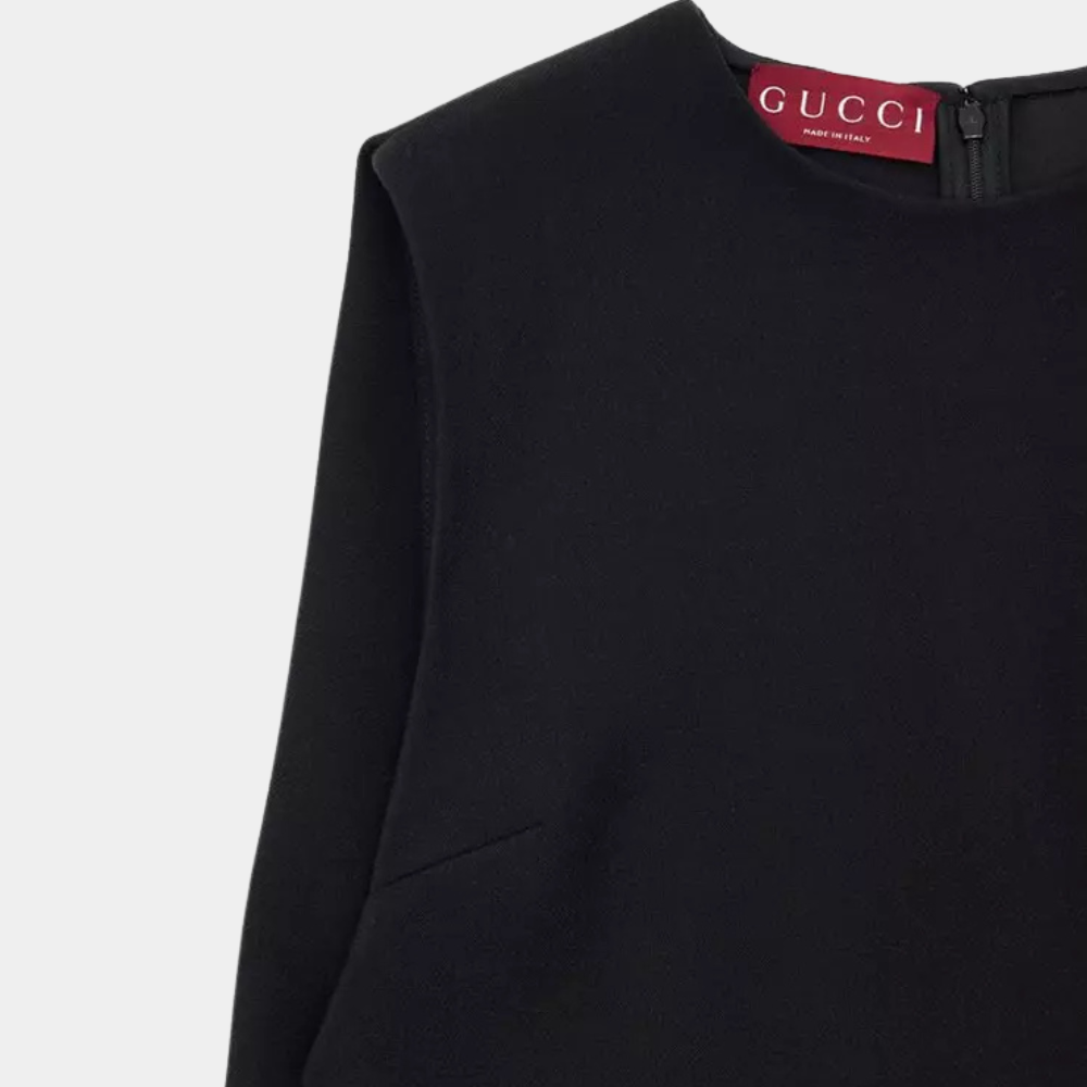 Gucci Black Wool Dress XS Size