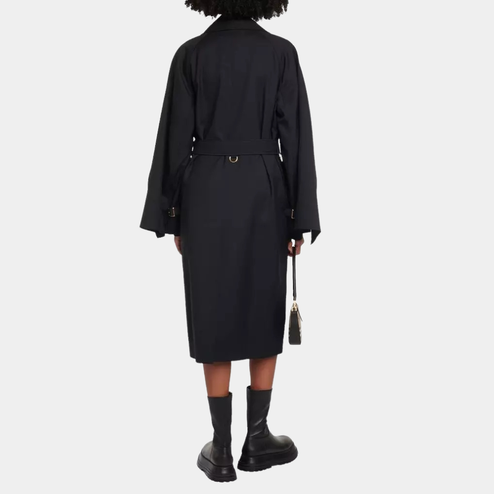 Burberry Blend Wool Trench Coat