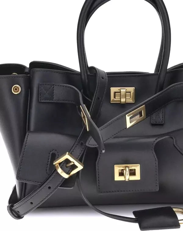Balenciaga Bel Air Mini leather tote bag